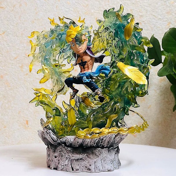 Actionfigur Q-Version Statue 18cm PVC Samleobjekt Borddekoration i æske