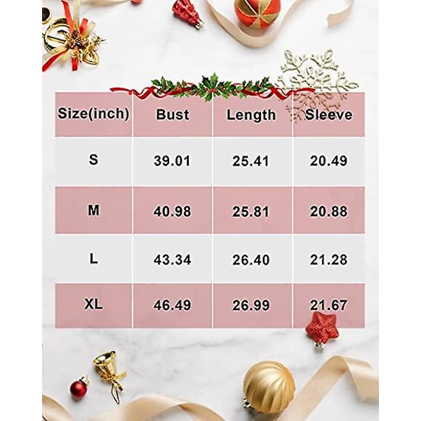 Hupun kanssa rento joulukuvioinen puuvillapaita - Pullover Polo Short Casual Hooded Christmas Element Printed Cotton SweaterM M