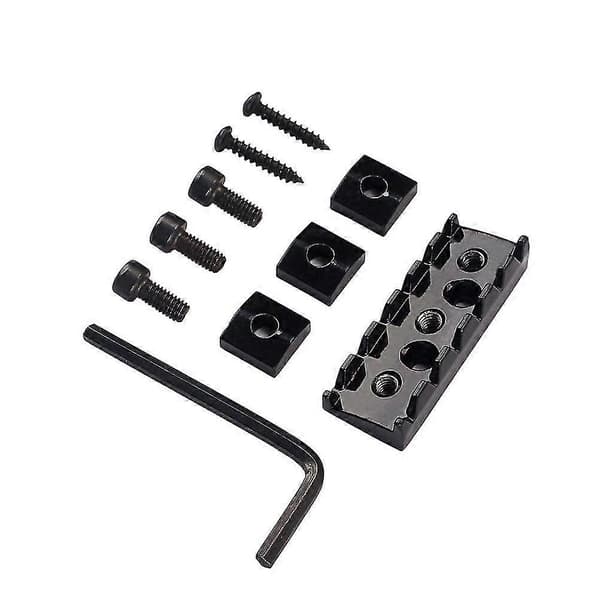 42 mm messingbeslag gitardel gitarstol mutter metallstreng låsemutter elektrisk gitar låsemutter tremolo stol låsemutter