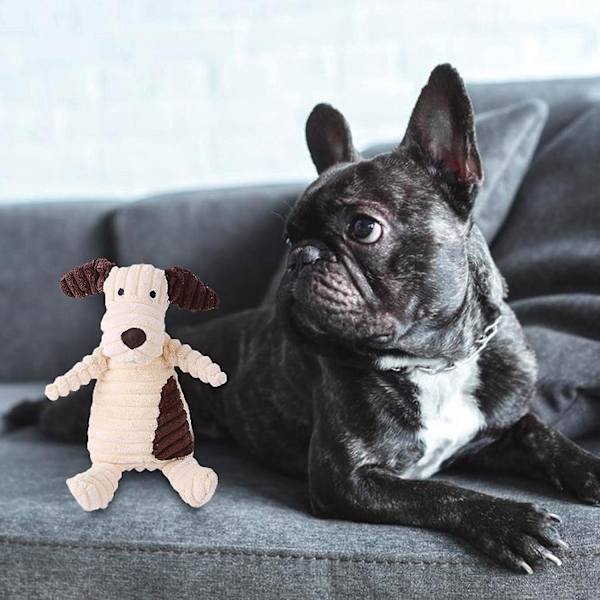 Plush Hundtugg Leksak | Husdjur Tuggleksak Med Rasselpapper - Valp Tandningsleksaker Med Rasselpapper, Hundleksaker För Stora Hundar