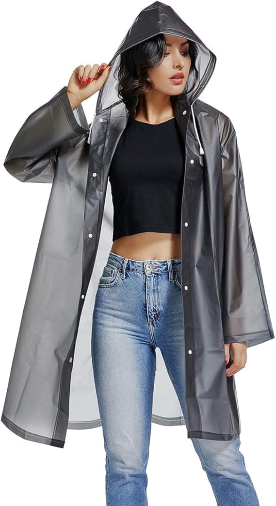 A Travel Raincoat Rain Jacket