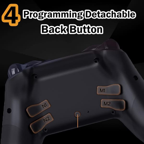 T3 2.4G PC-controller, trådløs gaming-controller til Android med Turbo og dobbelte motorer, gamepad til Android TV/TV-boks