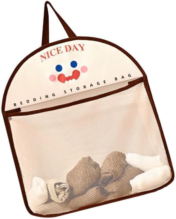 Ventilated Wardrobe System for Underwear, Separate Mesh Pockets, Efficient Room Storage Solution, Hanging Storage Bag