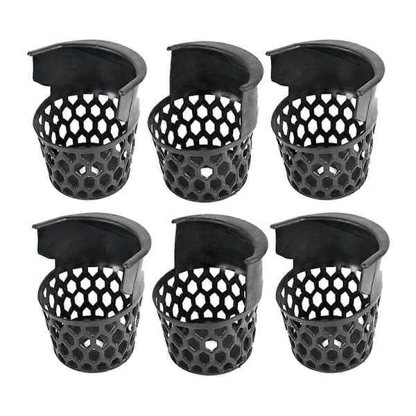 st Pool Table Pockets Billiard Pockets Set Black Billiard Net Bags Entertainment Net Pockets Snooker Baskets{HW}
