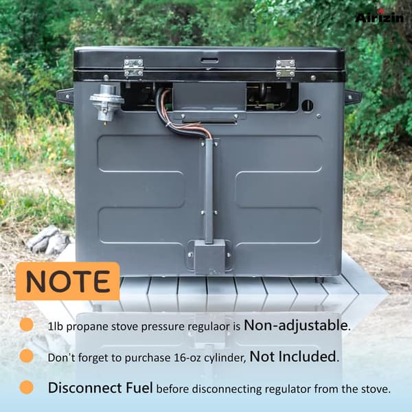 Erstatningsregulator SPG25-17 til propanovn til Camp Chef Deluxe Outdoor[YATOUT] Camp Chef Camp Chef
