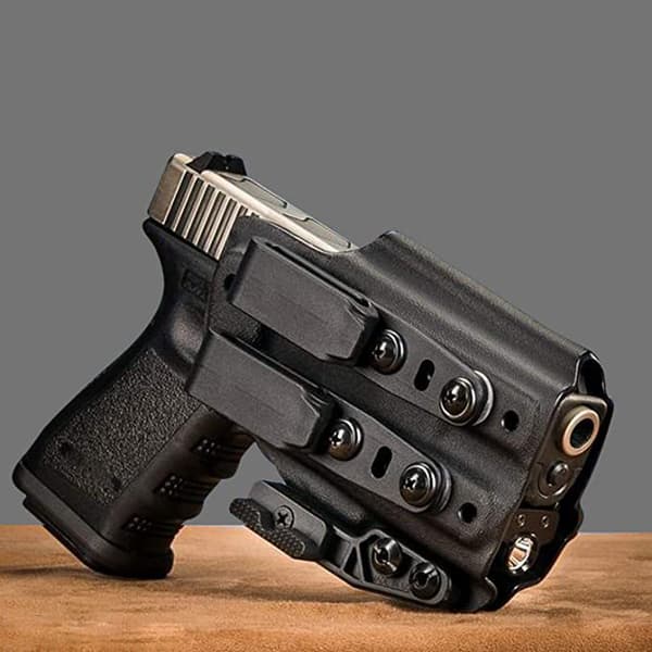 Hylster Sterke Grepsklips, 3-hulls justerbar helling for IWB OWB Kydex