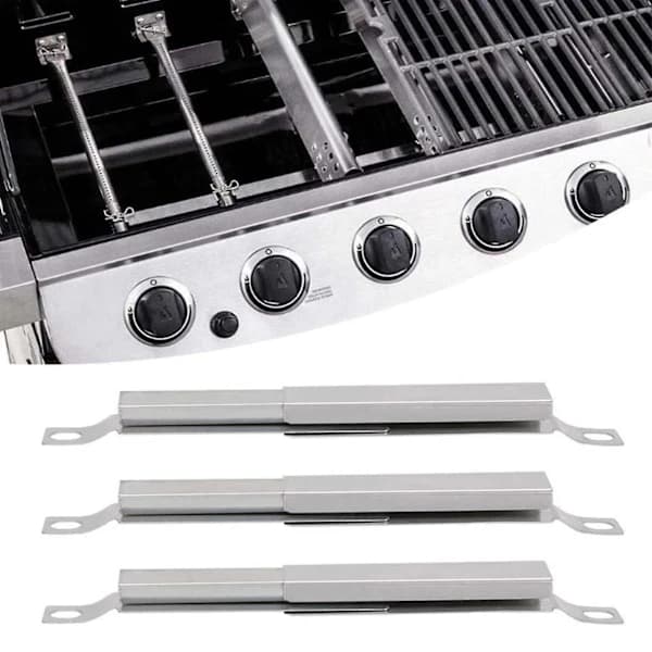 Gasgrill Crossover Rør Rustfrit Stål BBQ Dele Overførselsrør Udskiftninger