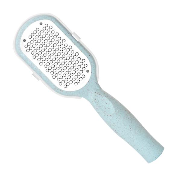 Hæl Skrubber Fod Rasp Fod Hudfil Pedicure Fil Hårdhud Fil Pedicure Overflade Værktøj Rustfrit Stål Blue 20.4x6.1cm
