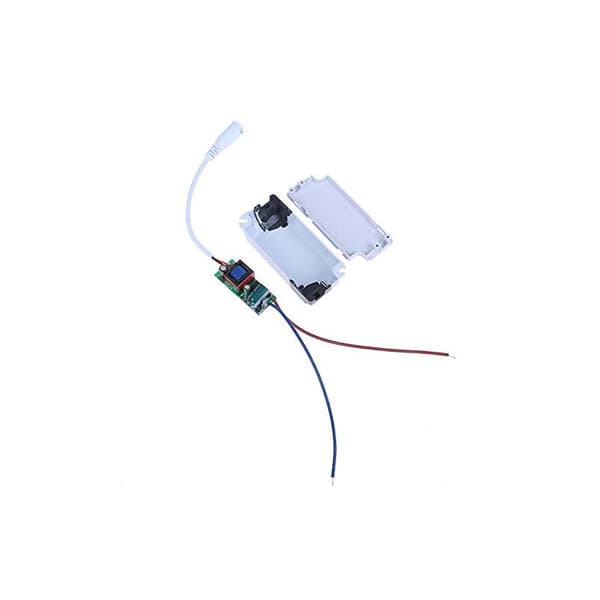 2x LED-drivere, 1-3W Transformator til LED-loftlampe, LED-panelstrømforsyning, DC-stik til LED-loftlampe (1-3W)