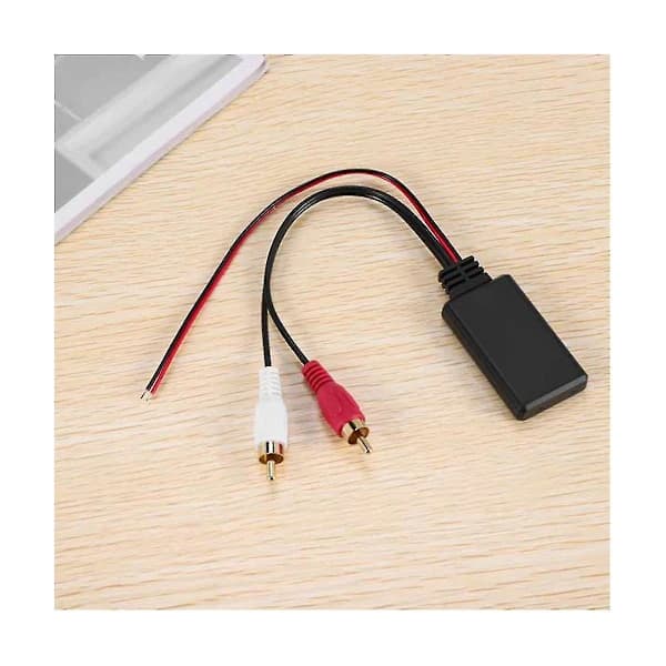 2st Bil Trådlös Bluetooth Musikadapter Aux Och Kabel