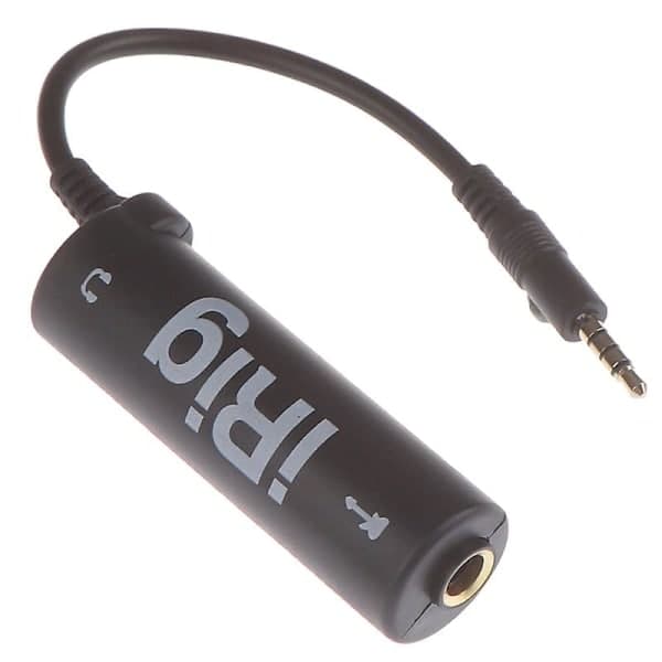 Gitar Interface I-rig Converter Erstatningsgitar for Telefon Gitar Lyd Interface Telefonkabel
