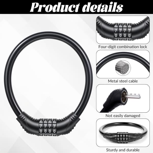 16,5\" skabslås med kode, til