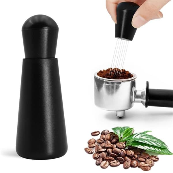Dispensing Tool, 12 Needles 0.4mm, Coffee Stirrer, Stirring Tamping Tool with Holder A