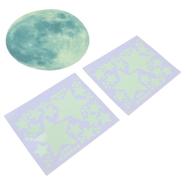 Planet Star Wall Decals Luminous Wall Decals for Kids Room