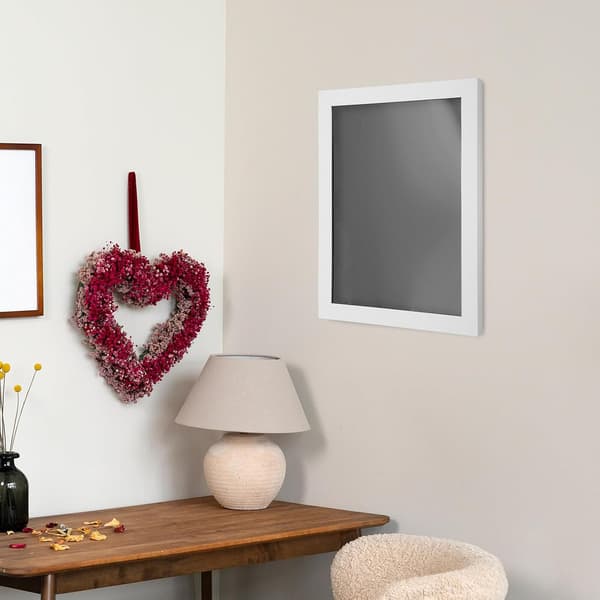 11\" X 14\" Hvid Skjorte Shadow Box Ramme Multifunktionel Træ- og Glaskonstruktion Kunstnerisk