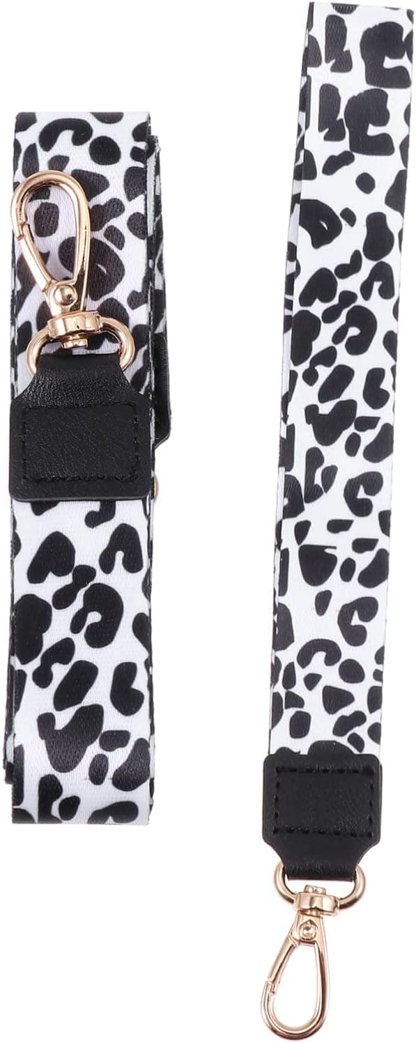 2 Handbroms Leopard Lanyard Halsrem Lanyard Nyckelring