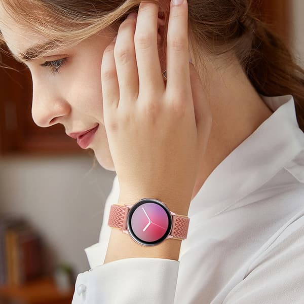 st 20 mm stropp kompatibel med Samsung Galaxy Watch Active 2 (40 m
