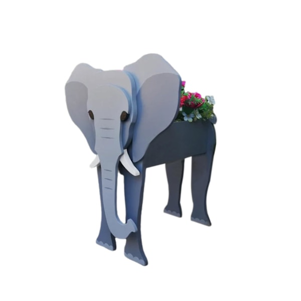 Eläinten Ruokakulho Kasvi Ruukut Puutarha Eläimen Muotoinen Ruukku Kasvi Ruukku-Eläinten Säilytysastia Ruukut Toimisto Koti Talon Lämmitys Koristeet Elephant