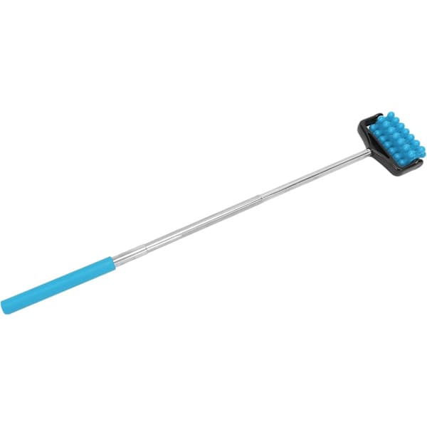 Adjustable Ergonomic Handle Durable Flexible Back Roller Massage Stick for Men Women for Arms Head (Sky Blue)_max