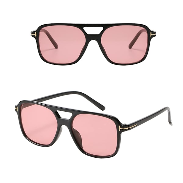 Retro Aviator -aurinkolasit miehille ja naisille - Tyylisävyt useilla värivaihtoehdoilla - UV-suojatut silmälasit