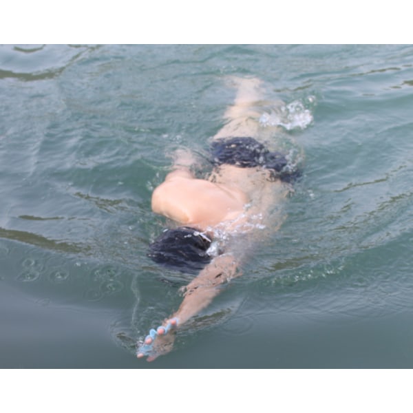 3 paria Uinti Uinti Pehmeä Silikoni Vaihteet Mela Evät Sormet Kämmen Kämmennauha Harjoitushanskat Vedenkestävyys