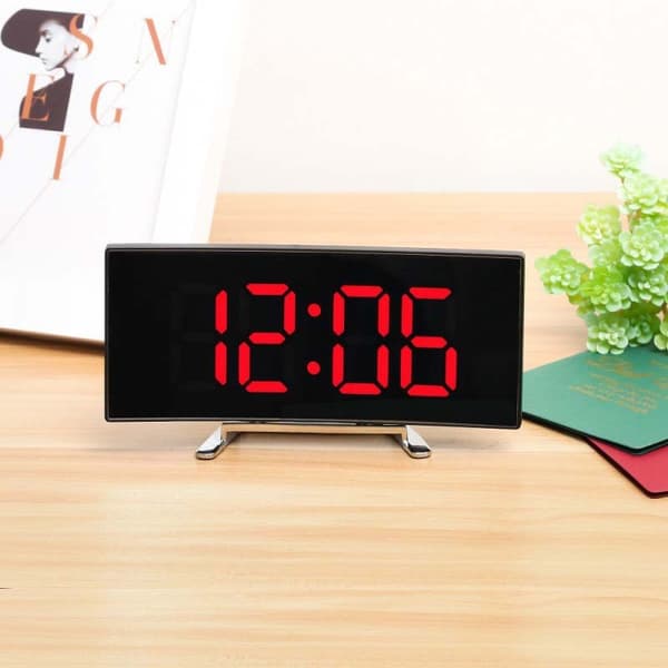 The Green Lamp Highly Powerful Vibrating Alarm Clock, Digital Night