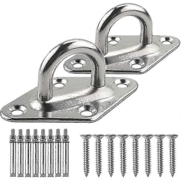 1000 Lb Heavy Duty Hammock Suspension Kit, Durable Hammock Hooks, Multiple Ceiling Mounts UYT