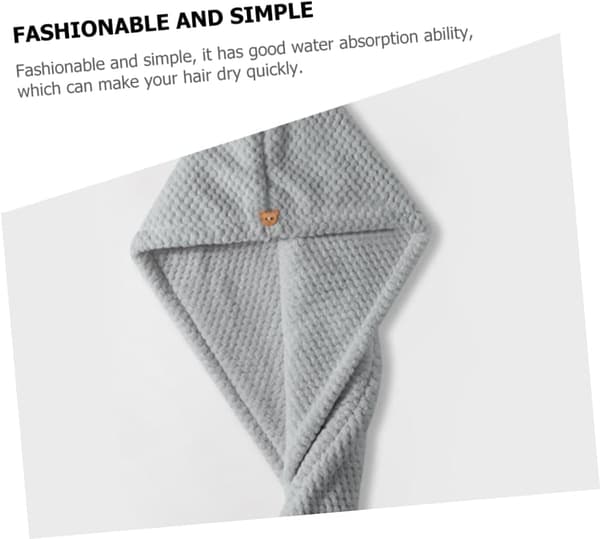 3-pack vattenabsorberande snabbtorkande hårmössor hårtorkar snabbtorkande turban