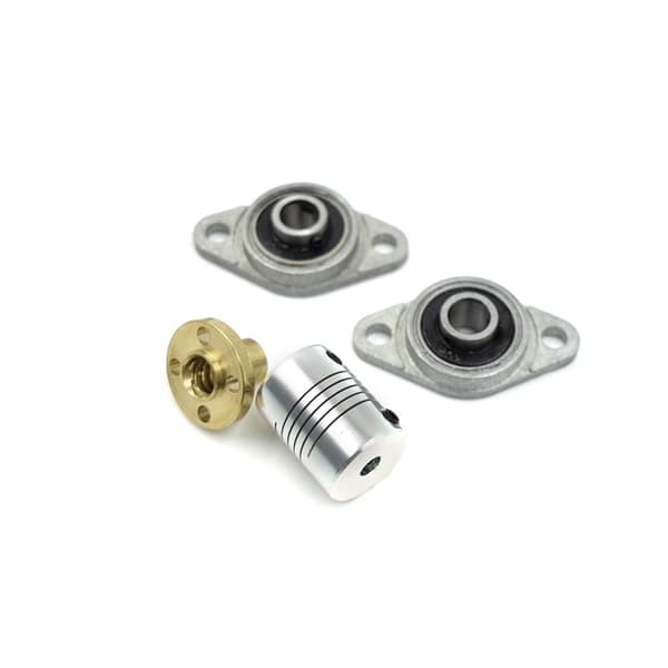 8mm T8 150mm Trapetsskruvmutter 1 Set D8mmxL150mm