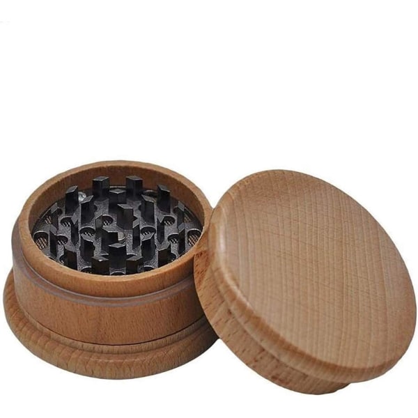 Capas Grinder La Creatividad de Madera Spice Grinder -portaali Spice seco de Hierbas y Tabaco Molinillo Crudo