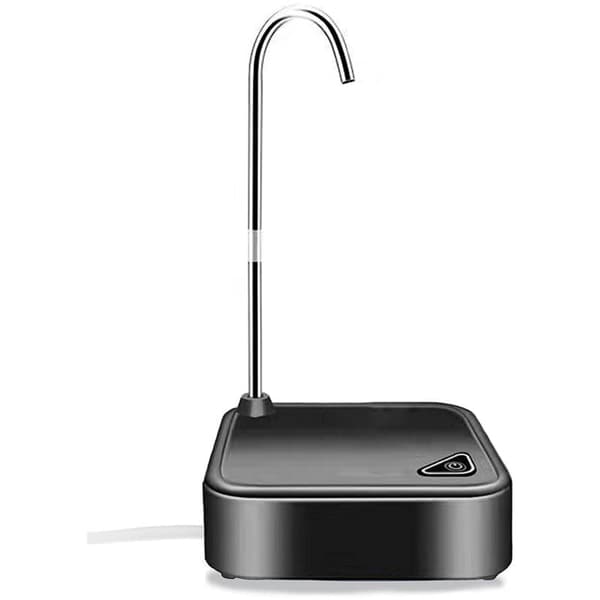 2-i-1 Bärbar Elektrisk Vattendispenser för 5 Gallon och Universala Flaskor USB Laddningsbar Bordsdispenser