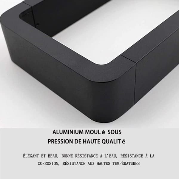 Utendørs pullert, moderne og enkel 7W LED utendørsbelysning for plenen, IP65 vanntett pullert - for hager, inngangspartier