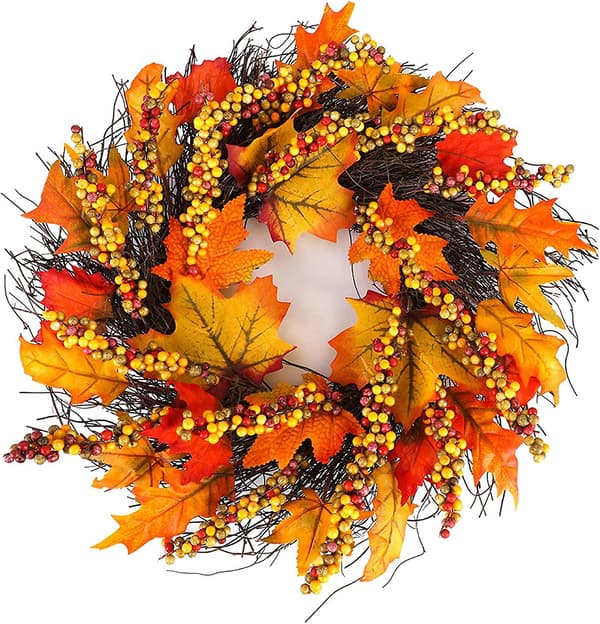 Høstkrans Høstskurd Krans Halloween Thanksgiving