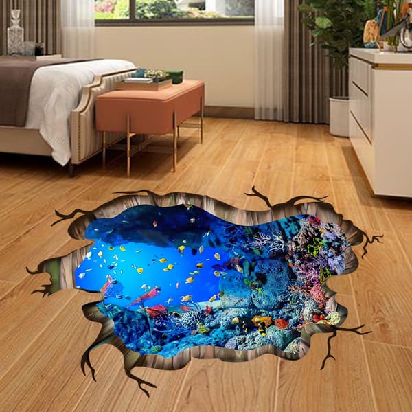 3D Planet Wall Stickers, Cosmic Galaxy Wall Decals for Nursery, Out