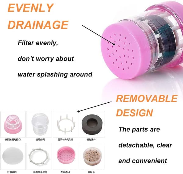 Activated Carbon Faucet, Faucet Purification Purifier, Un