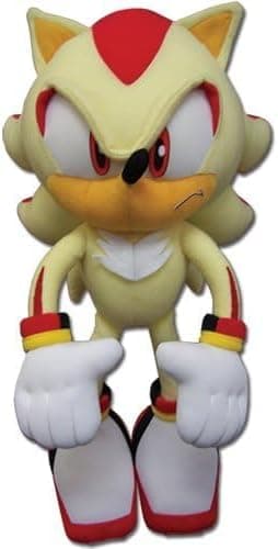 Animaatio Great Eastern GE-52631 Sonic The Hedgehog Super Shadow Pehmo, 12 \"