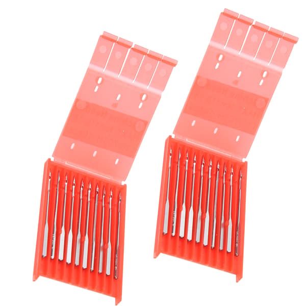 20 Pcs Sewing Machine Needles Universal Household Sewing Tools with Storage Box for Tailors Nm110/18 0.1 0.1