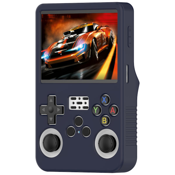 ANBERNIC R36S Silicone Protective Case - Enhanced Grip Blue Blå