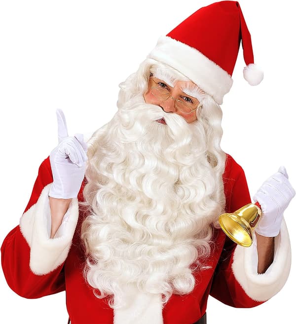 Julekostumer til voksne mænd og kvinder med fortykket jul