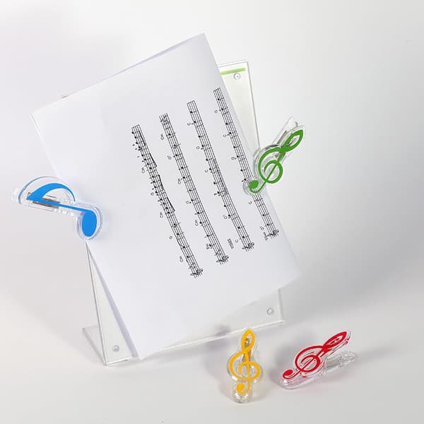 7 cm Notearkklemme Notebokklemme Notearkholder Notebok Noteklemme Noteboksideholder for Notestativ