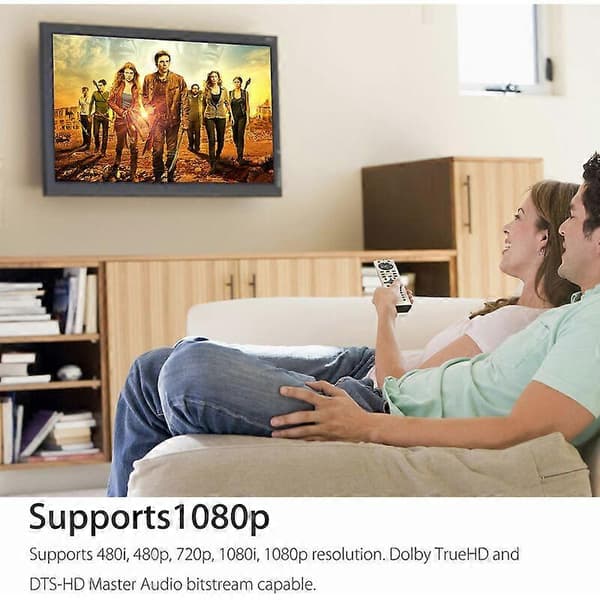 HDMI til RCA-kabel, HDMI til 5 RCA-konverteringsadapterkabel, 1080P HDMI til AV