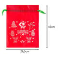 4-Pakning Juleposer / Gavepose - 45x29cm