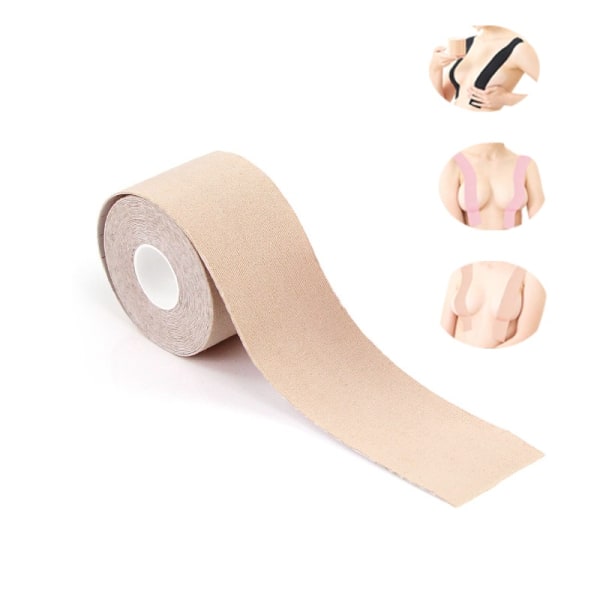 Instant Bröstlyft Tejp, Push Up Tejp för Stora Bröst, Booby Tejp, Självhäftande Tejp (5cm*5m)