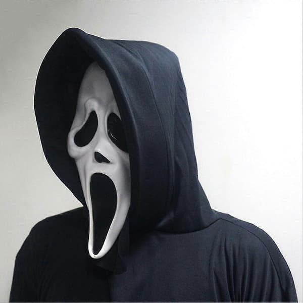 Scream Mask Halloween Masquerade Costume Accessory Horror Cosplay