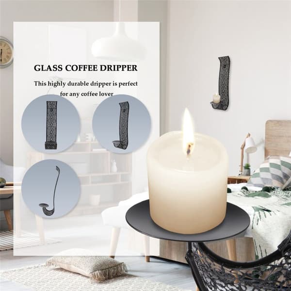 Shelf Solution Wall Sconce Candlestick Wall Pillar Candle Holders for Room Decoration Candlestick