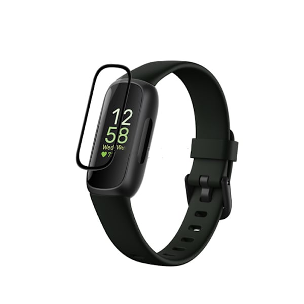 Fitbit Inspire 3 Screen Protector, 3D Curved Soft Film (2-pack)