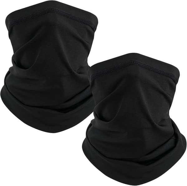 (Black) 2 Pcs Shawl with Protection, Breathable Sun, ZQKLA