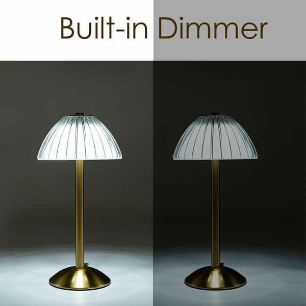 Cordless LED Table Lamp, Battery Operated Table Lamp, Dimmable LED