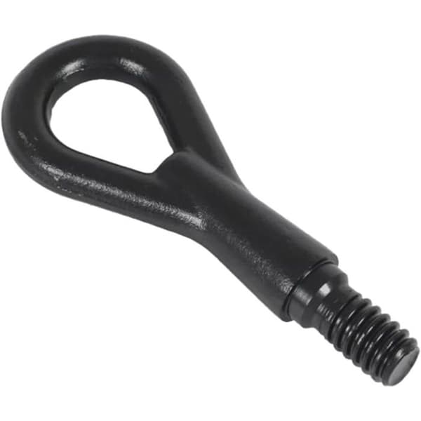 Tow Hook - 1 Piece - Black Metal - Direct Replacement - BMW Mini Smart - Compatible with E36 E46 R50 450