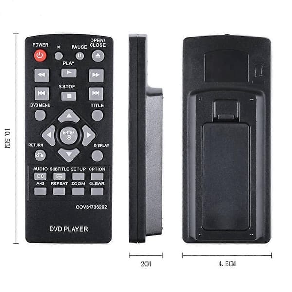 Remote Control for LG DVD Player COV31736202 for DP132NU DP132